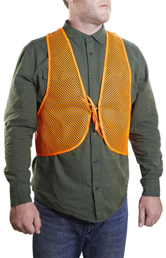 ALLEN 15750  SAFETY  ORANGE MESH         VEST