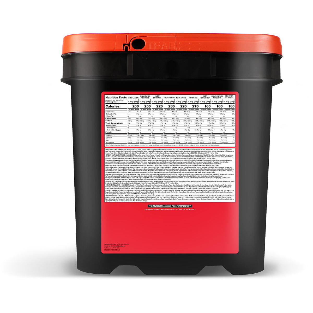 WISE RW10-160 ENTREE GRAB & GO BUCKET  60