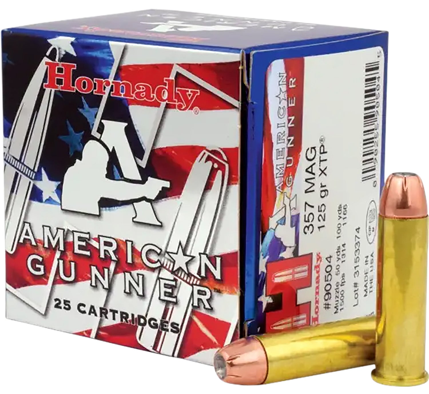 HORN 90504  AM GUNNER  357M   125            25/10