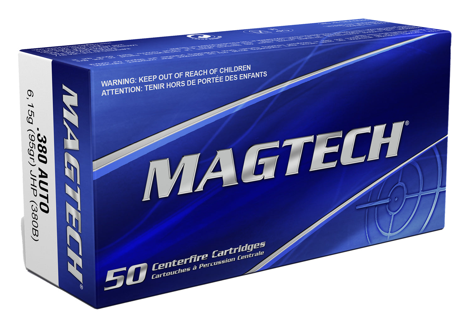 MAGTECH 380B       380     95 JHP            50/20