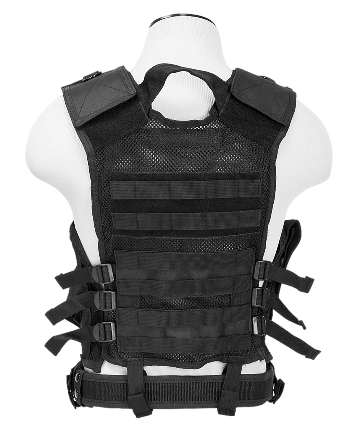 NC CTVL2916B     TACT VEST BLK  XL-XXL