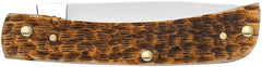 CASE 00245 AMBER BONE PEACH SEED JIG SOD BUSTER JR