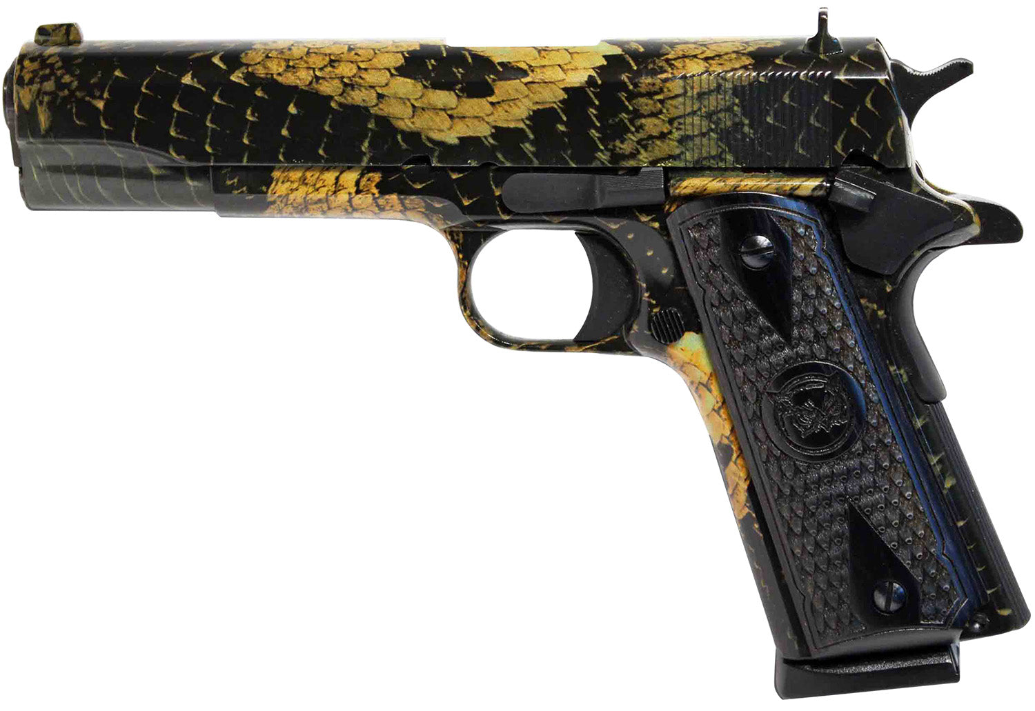 IVER 1911A1 BOA          45  5IN GVRN BOA SNAKE