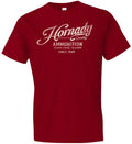 HDESIGN 31873  HORNADY VINTAGE SCRIPT TEE RED L