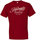 HDESIGN 31874  HORNADY VINTAGE SCRIPT TEE RED XL