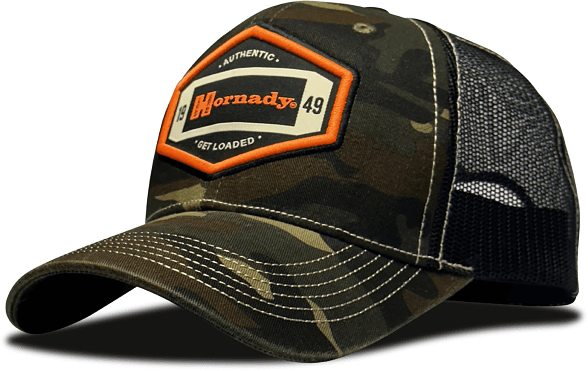 HDESIGN 32830  HORNADY GET LOADED TRUCKER     CAMO