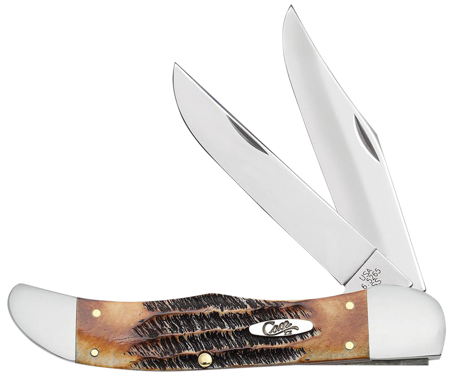 CASE 03574 6.5 BONESTAG FOLDING HUNTER W/SHEATH