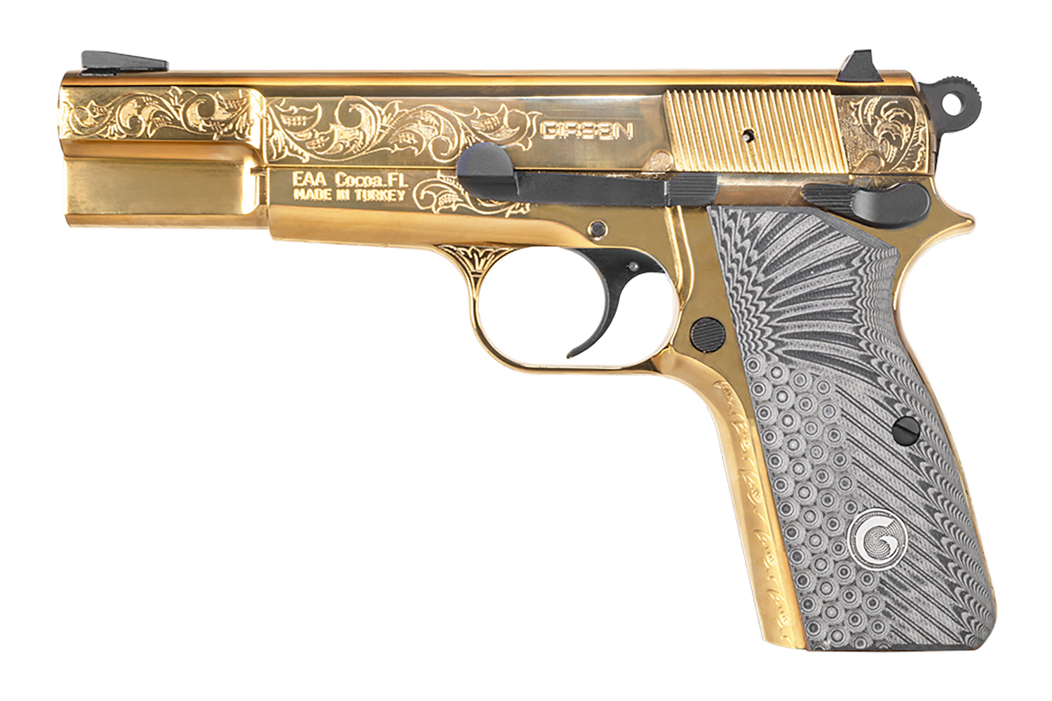 EAA 390488 GIRSAN MCP35         9MM 4.87  15R GOLD