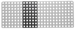 MAGPUL MAG1384-BLK DAKA GRID ORGANIZER MIDDLE PANL