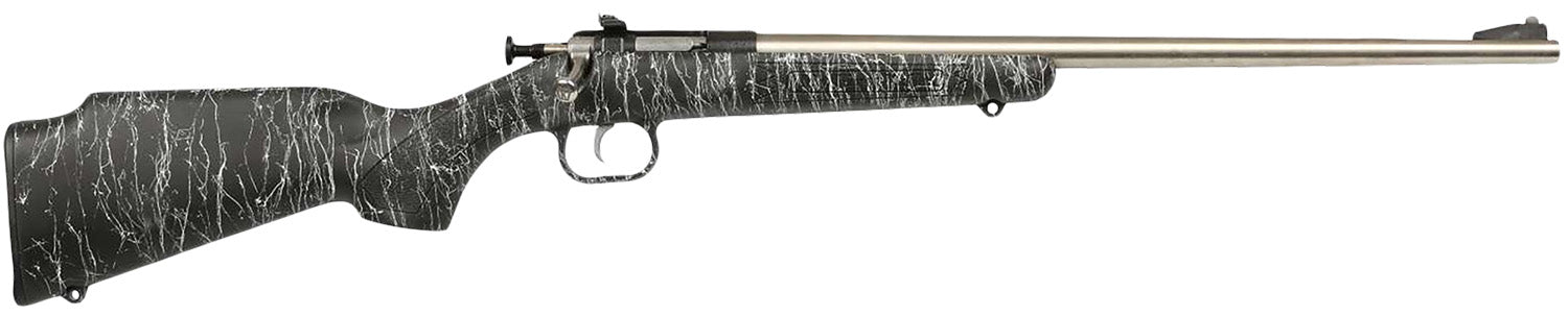 CRICK KSA2444    22LR S/S EZ LDR BLK SYN WHITE WEB