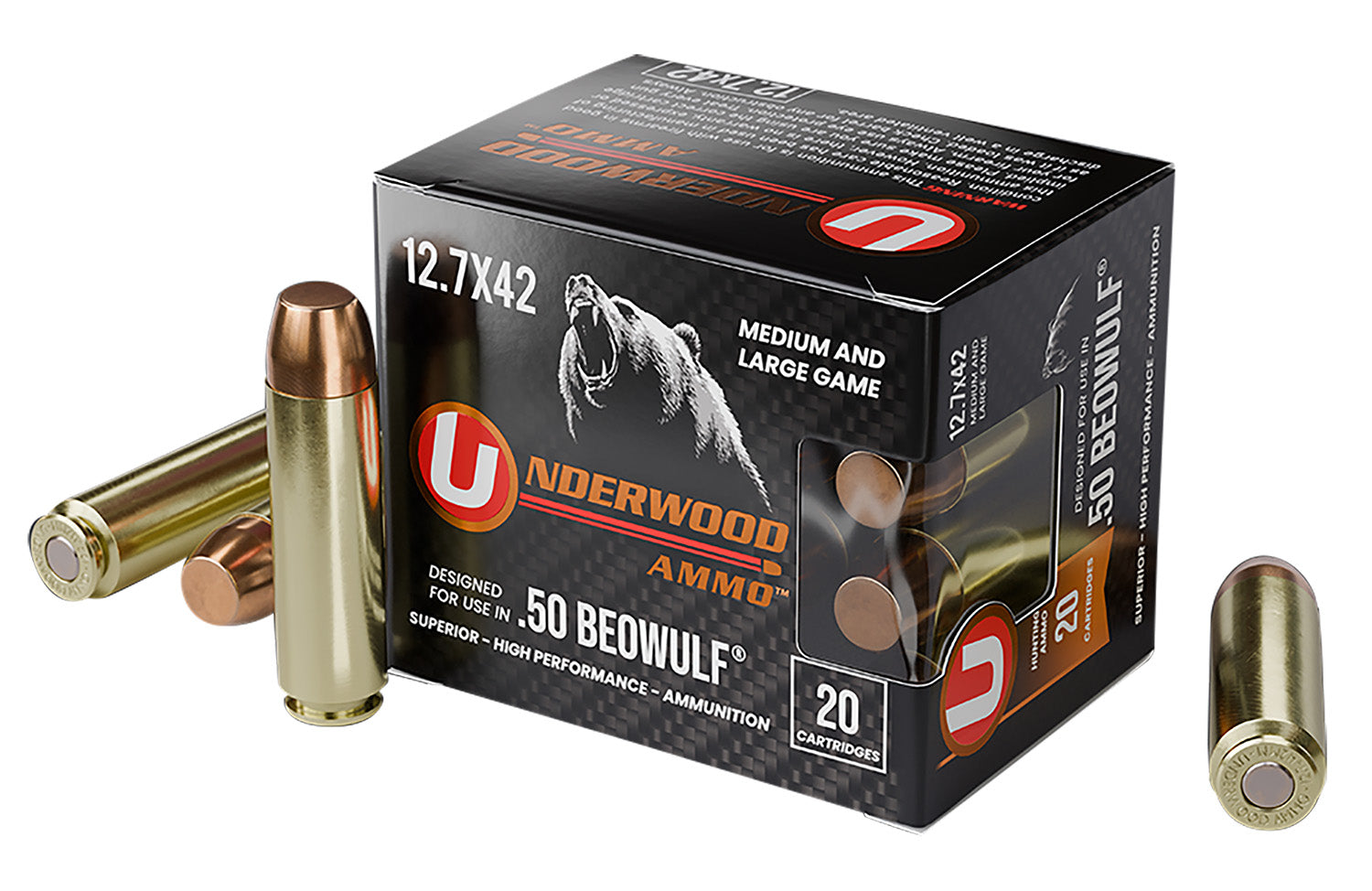 UA 557  50BEOWLF  350GR FMJ                  20/10
