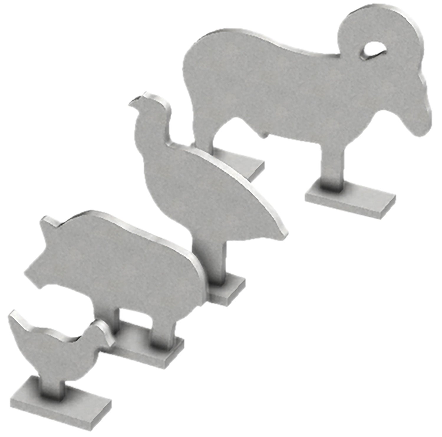 BIR 47422          SILHOUETTE KNOCK OVER TARGETS