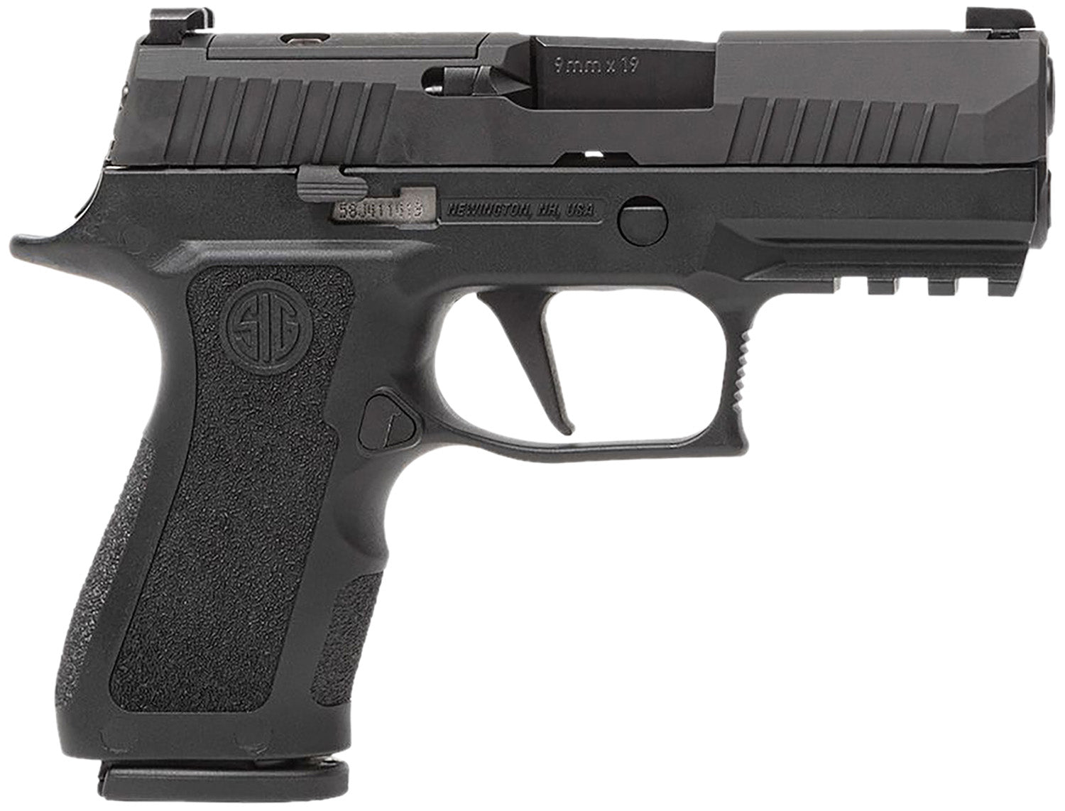 SIG 320XC9BXR3RXX10     P320  9MM   3.6 10R OR BLK