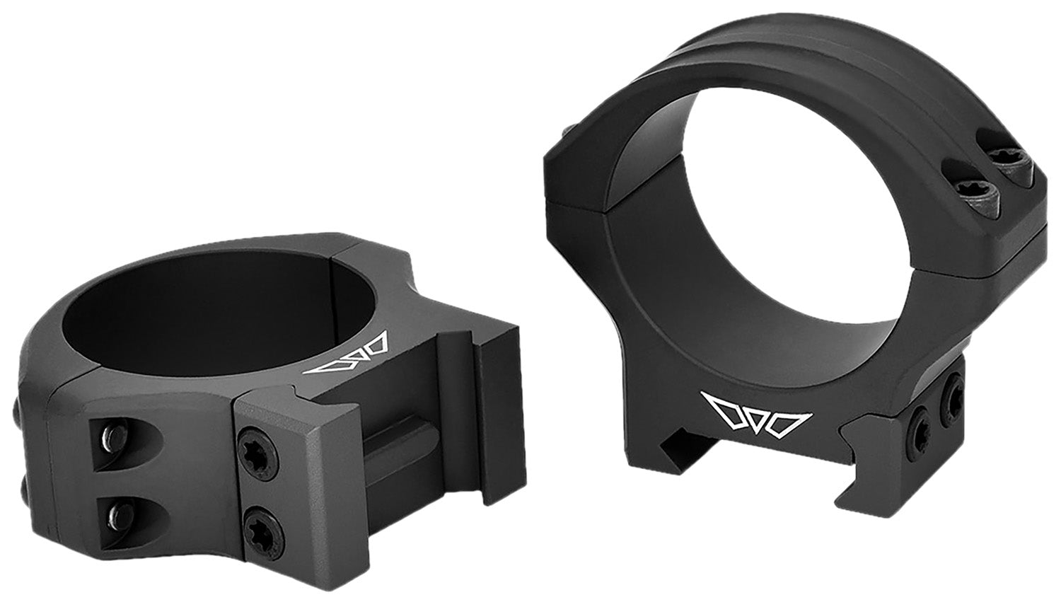WARNE 520M        34MM, PA, LOW MATTE RINGS    BLK