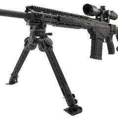 UTG TL-BPFS01-A    BIG BORE FULL STAB BIPOD 9-14"