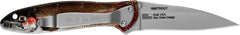 KER 1660TROUT   LEEK - ALUM RAINBOW TROUT/SIL