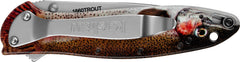 KER 1660TROUT   LEEK - ALUM RAINBOW TROUT/SIL