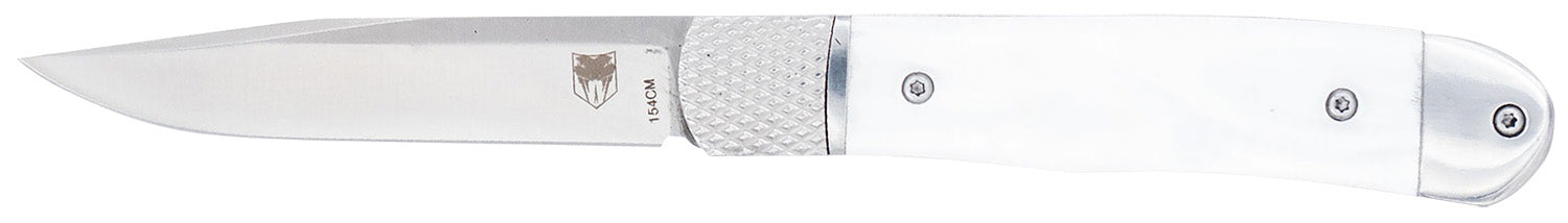 COBRA CTTHRWTABA154CM TRAPPER HIDDEN RLS WHT ABALN