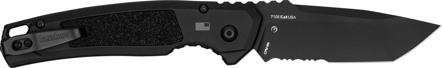 KER 7105        LAUNCH 16  ALUM BLK/M4 TANTO