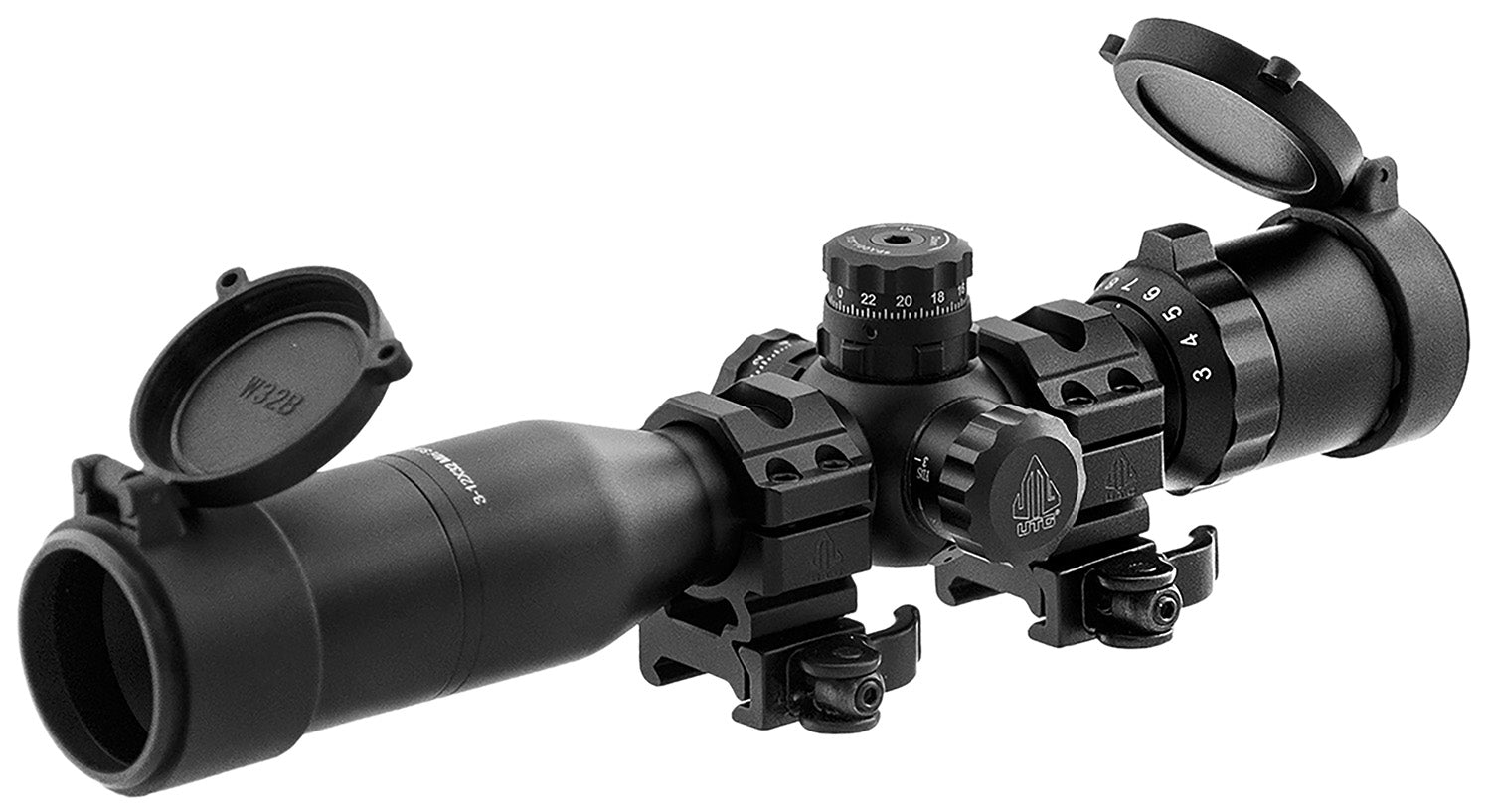 UTG SCP-M312AOWQ   BUG BUSTER 3-12X32 1