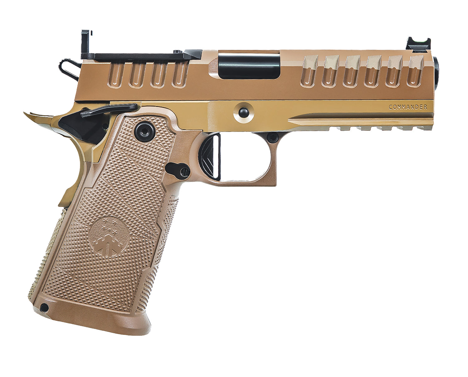 WT APACHE-9MM-CMNDR-FDE 1911 9MM 4.25 3X17R FDE