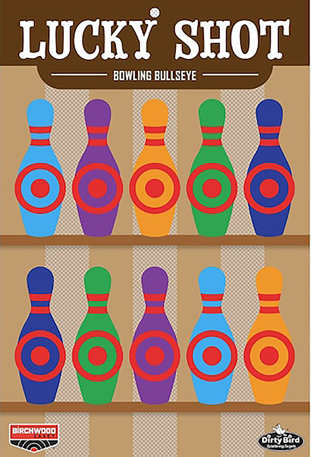 BIR 35773          DIRTYBIRD 12X18 BOWLING     6PK