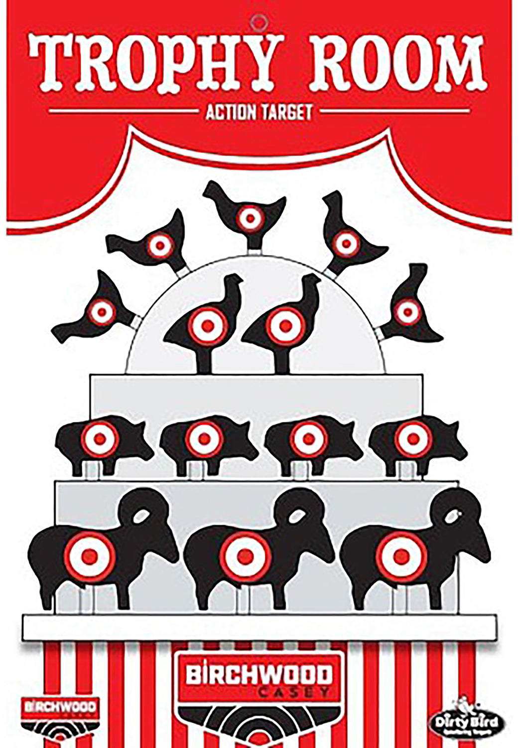 BIR 35775          DIRTYBIRD 12X18 TROPHY ROOM 6PK