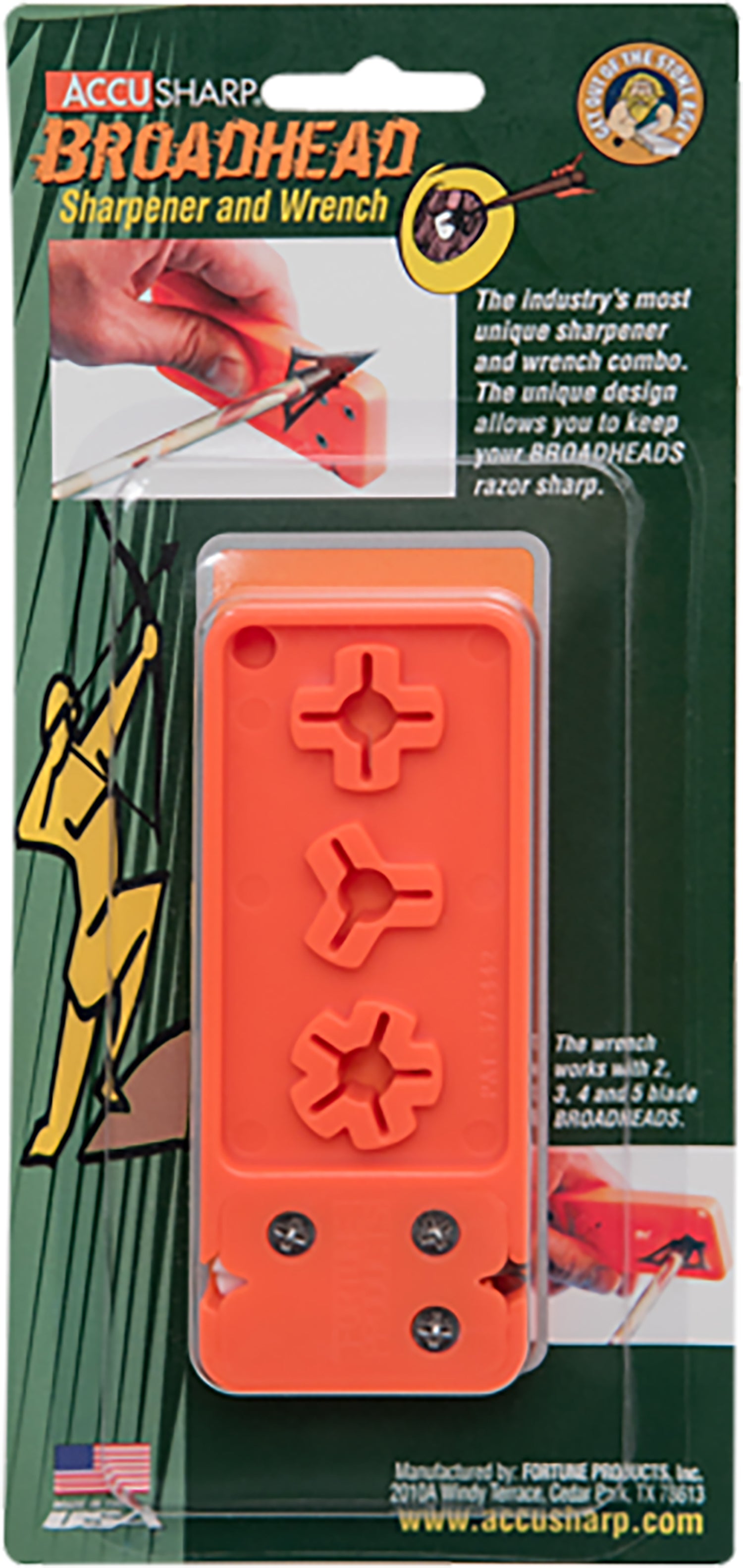 FPI 013C  ACCUSHARP BROADHEAD SHARPENER & WRENCH