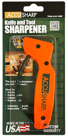 FPI 014C  ACCUSHARP KNIFE SHARPENER ORANGE