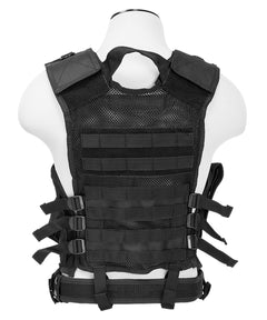 NC CTV2916B      TACT VEST BLK  M-2XL