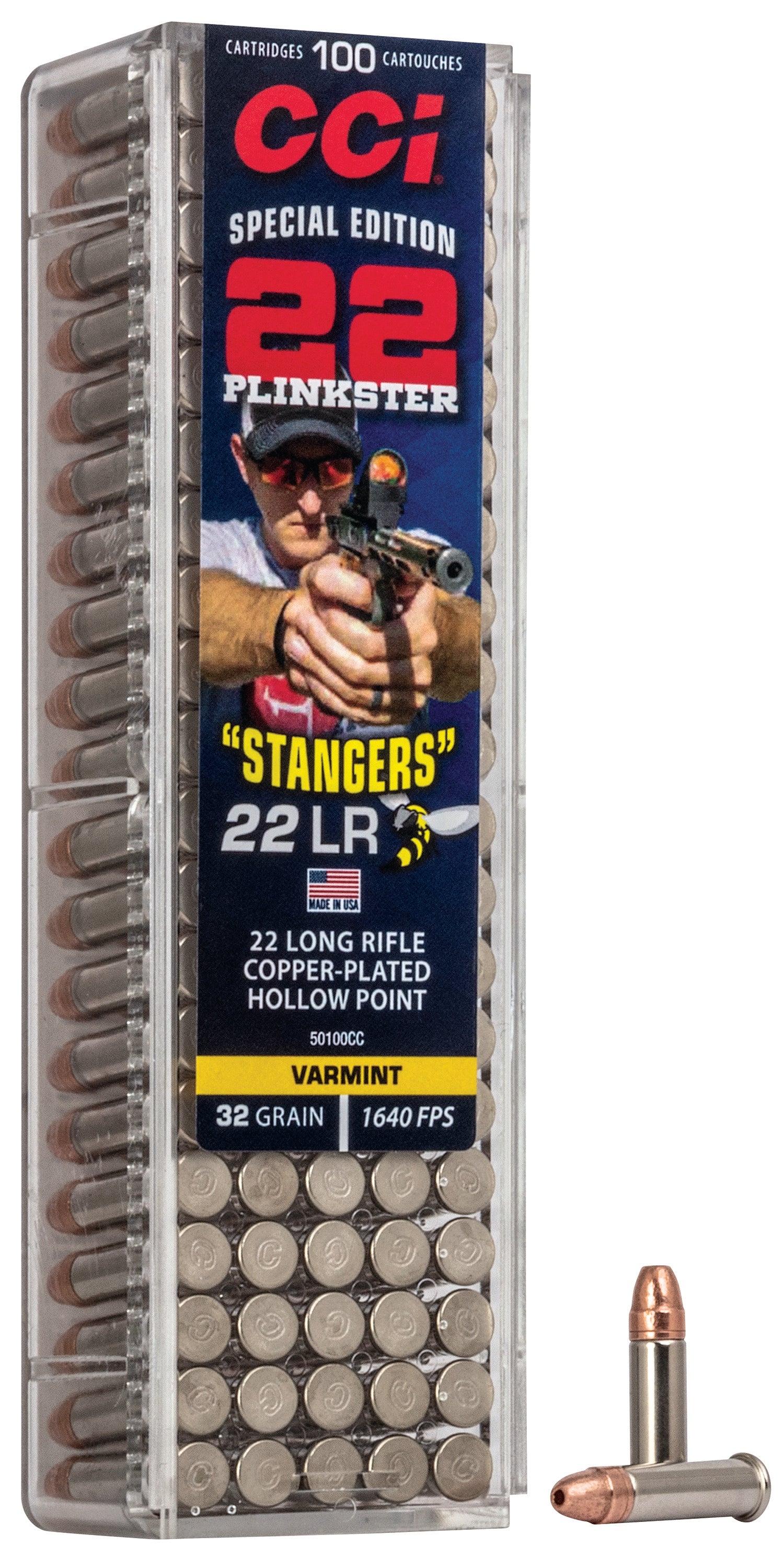 CCI 50100CC 22LR     STANGERS  32 CPHP      100/50