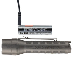 STL 88610  POLYTAC X USB FLASHLIGHT BLACK 18650