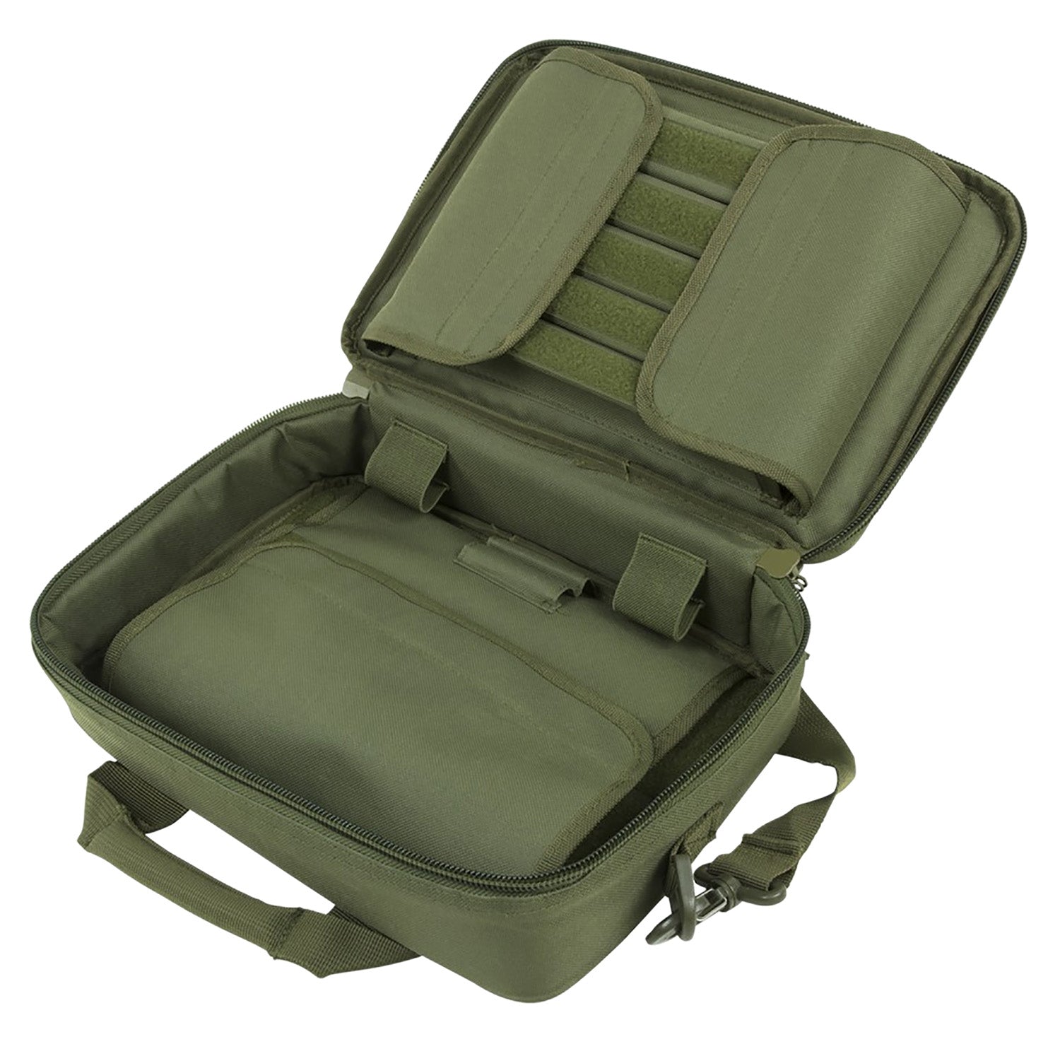 NC CPDX2971G     DELUXE PISTOL CASE GREEN