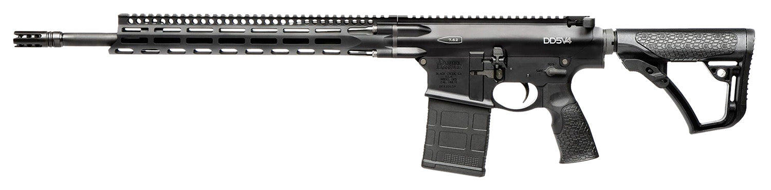 DDF 0215813210047     DD5V4 MLOK 7.62 18  20R  BLK
