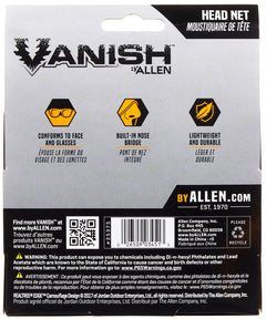 ALLEN 25370  VSA FORM 3/4 HEAD NET MOSSYOAK CNTY