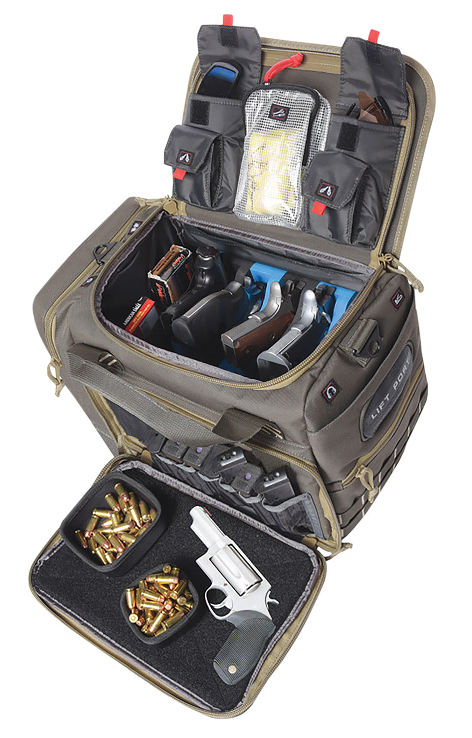 GPS 1512MLBRK   M/L RNGE BAG 4 GN 2 AMMO CN    GRN