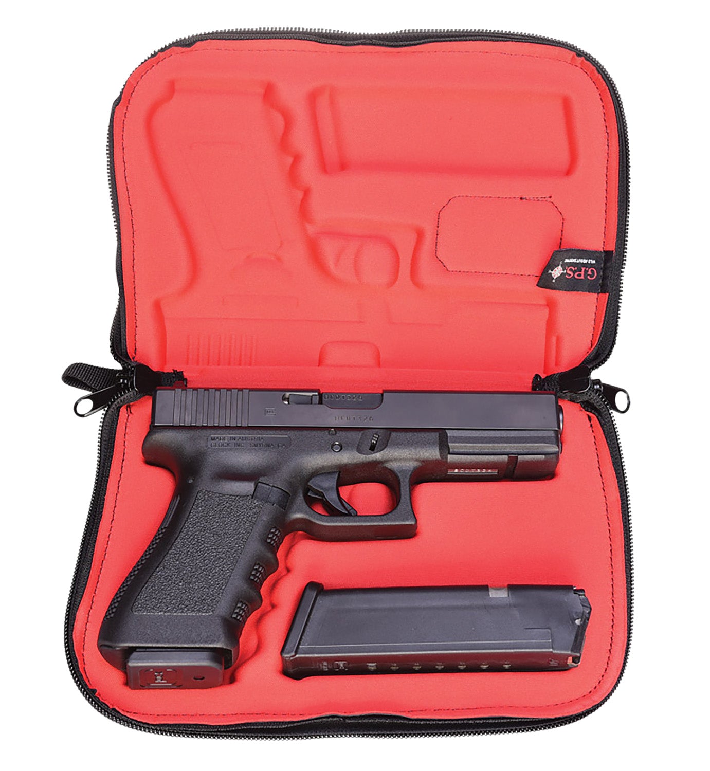 GPS 907PC       COMP MOLDED PSTL CS GLOCK      BLK