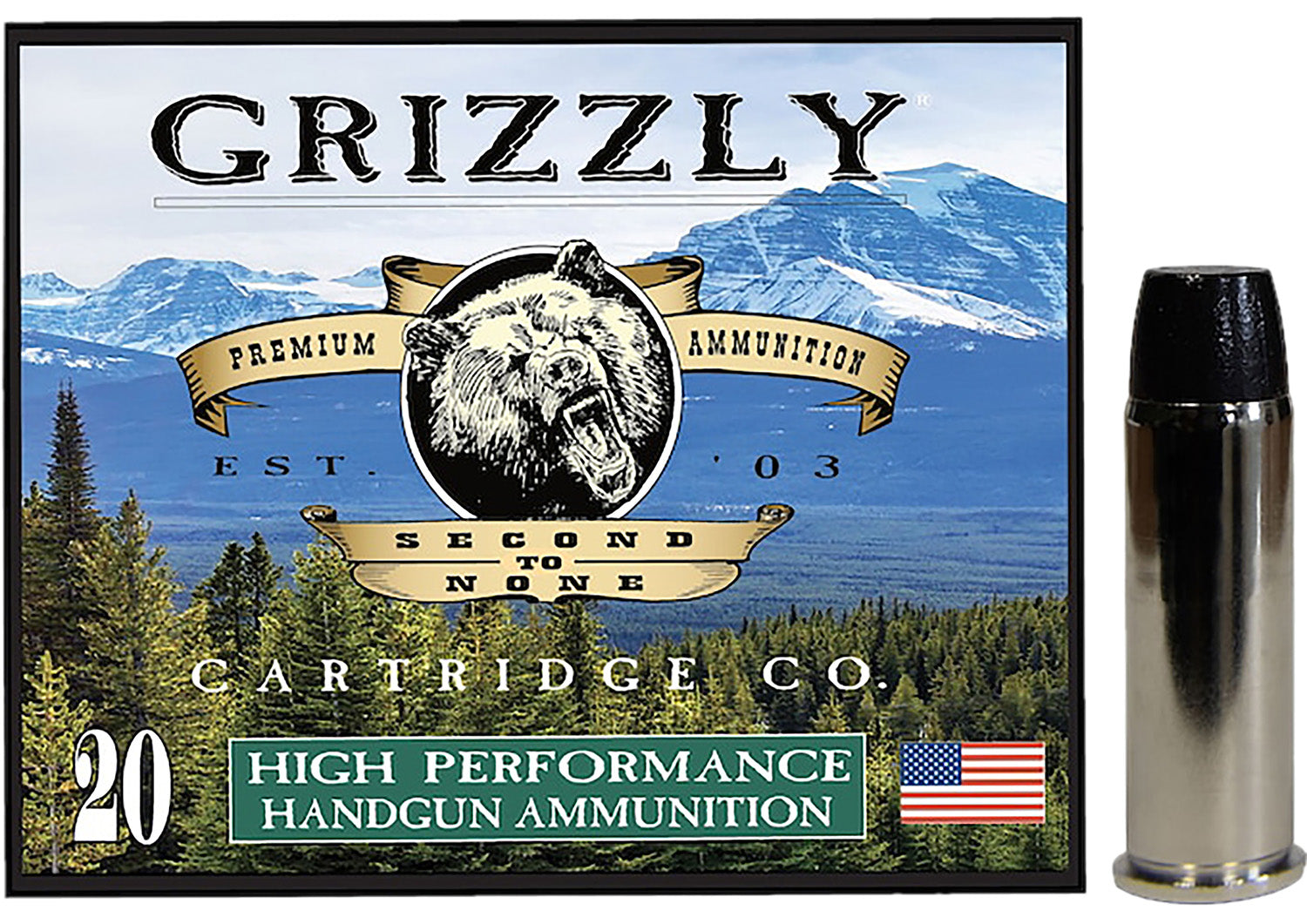 GRIZZLY GC44M9    44MAG    260GR WFNGC       20/10