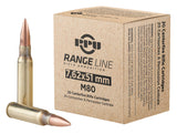 PPU PPR751      7.62X51   RANGE FMJBT 145GR  20/25