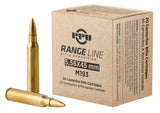 PPU PPR556      5.56 M193 RANGE FMJBT 55GR   20/50