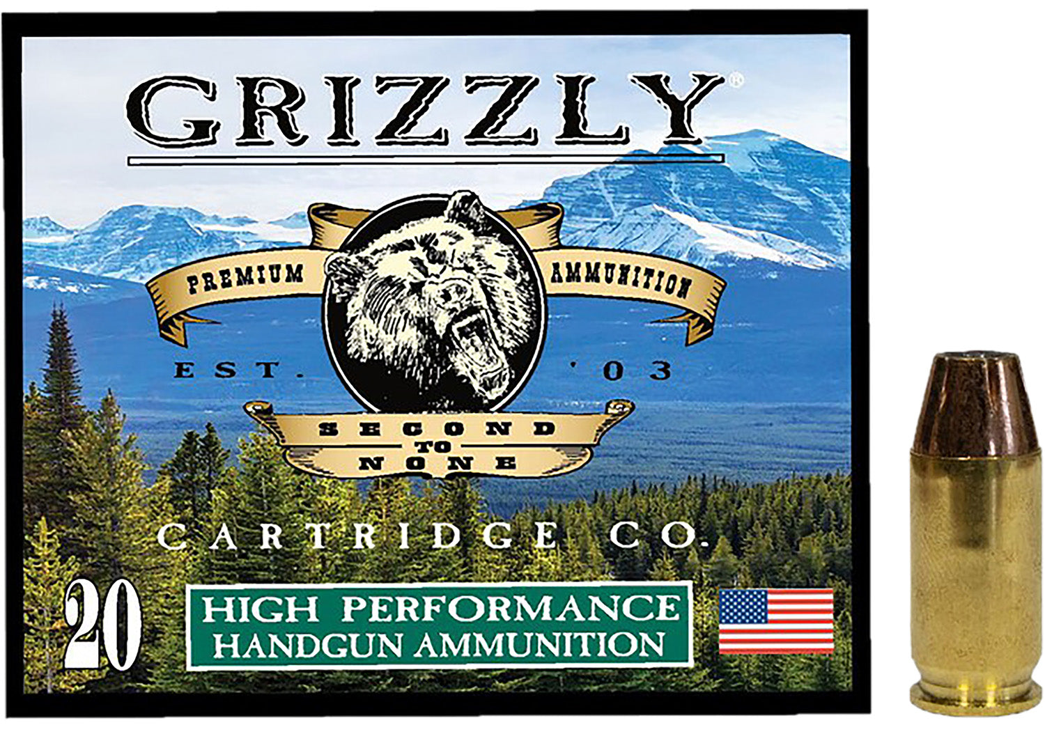 GRIZZLY GC45A2      45AUTO   230GR JHP       20/10