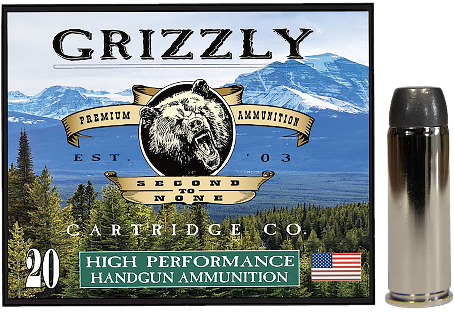 GRIZZLY GC45C4      45COLT   265GR WFNGC     20/10