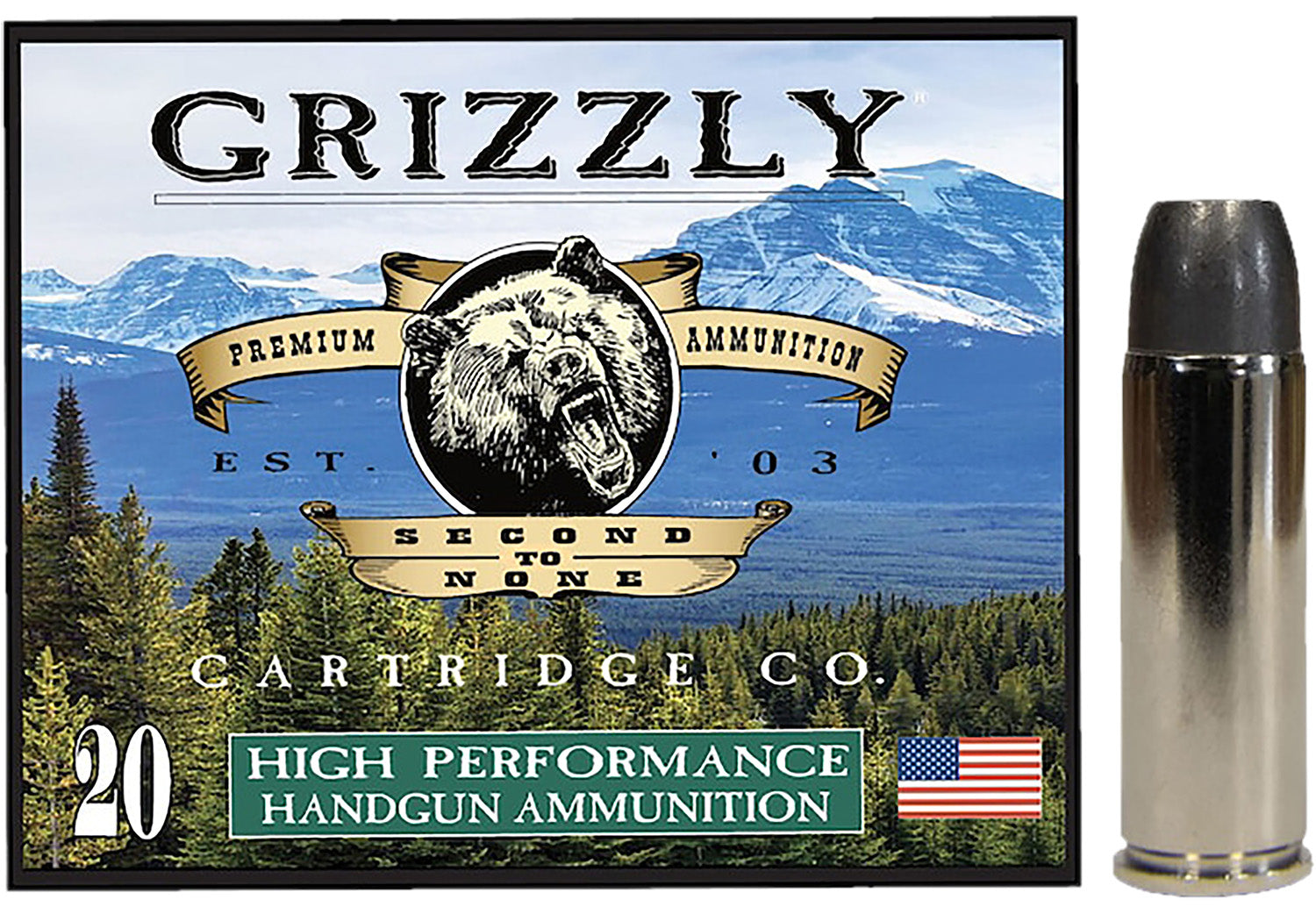 GRIZZLY GC45C+P14   45COLT+P 335GR WLNGC     20/10
