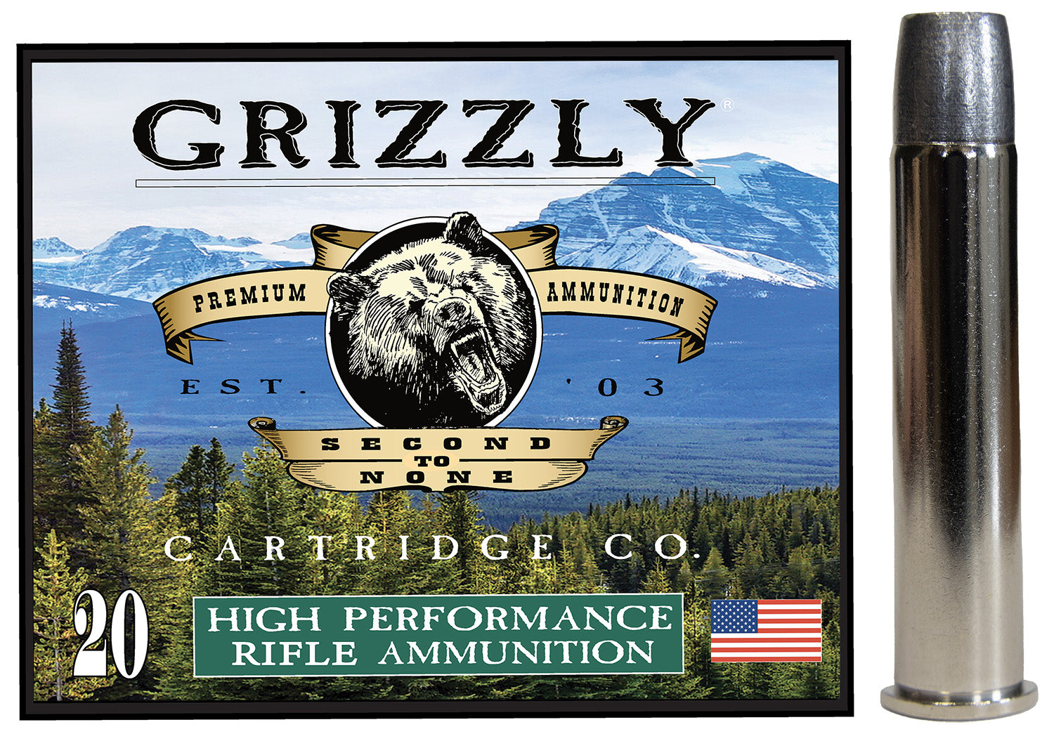 GRIZZLY GC45/70+P4  45-70+P  405GR BONDED FP 20/10