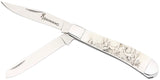 BRN 3220578B  KNIFE  WHITETAIL TRAPPER BOX
