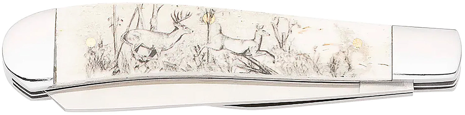 BRN 3220578B  KNIFE  WHITETAIL TRAPPER BOX