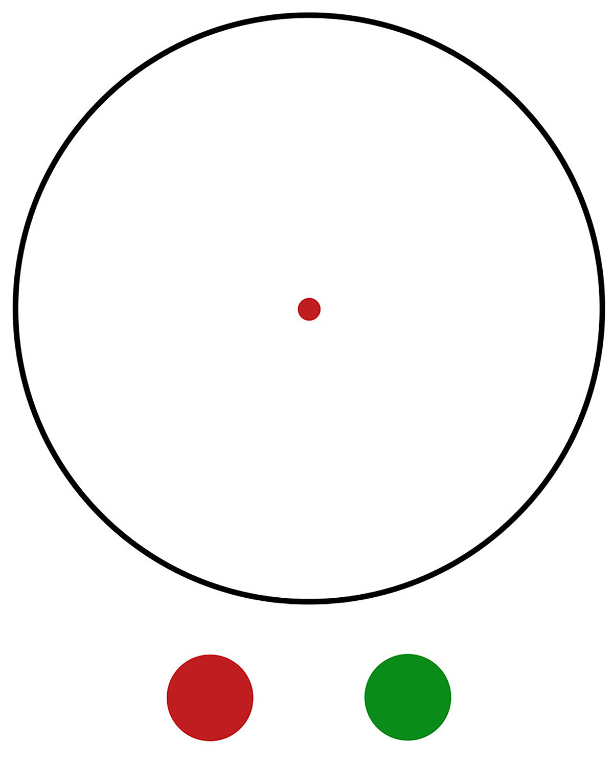 AIMSPORTS RD120PE   RED DOT 1X20 MICRO 5MOA