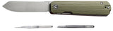 CIVIVI C21004B-1    SENDY              2.83  GREEN