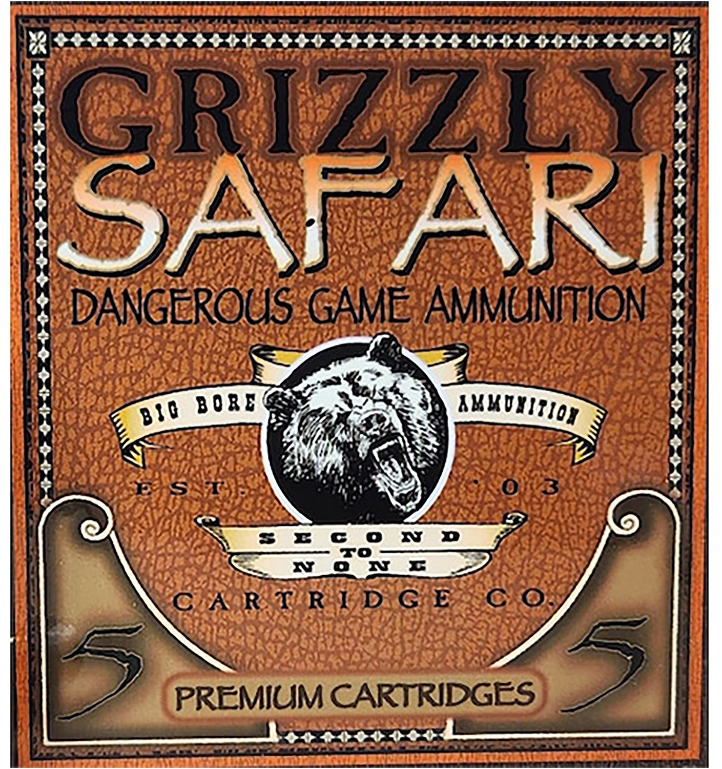 GRIZZLY GC45RG5    450RIGBY      500GR SOLID  5/10