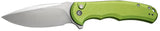 CIVIVI C18026E-3    BUTTON LOCK PRAXIS 3.75   LIME